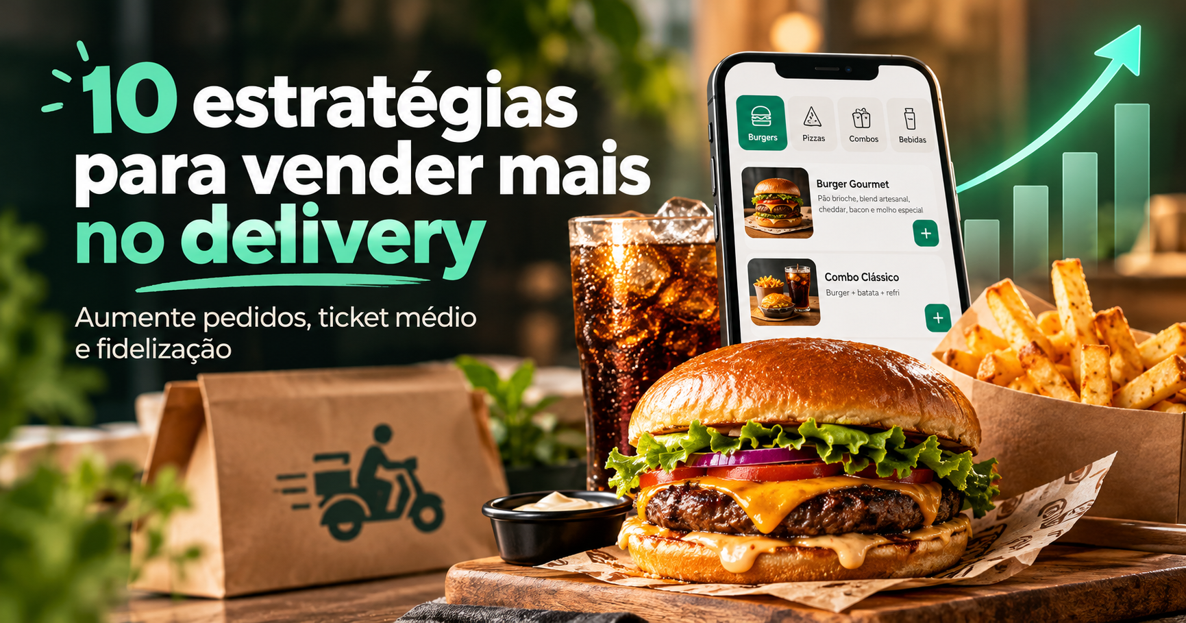 Como aumentar vendas no delivery: 10 estratégias práticas